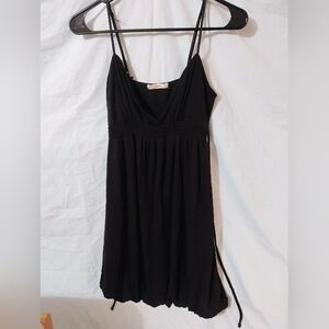6 Degrees Black Dress with Spaghetti Straps